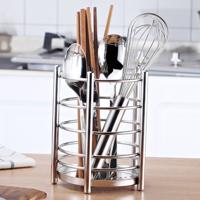 304 RVS stokjes kooi drain rack mes vork opbergdoos keuken benodigdheden Chopsticks vak