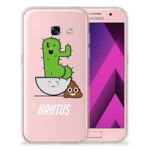 Samsung Galaxy A3 2017 Telefoonhoesje met Naam Cactus Poo