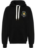 Casablanca hoodie Équipement Sportif brodé - Noir