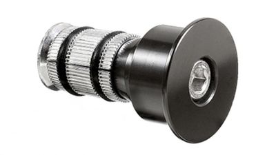 Ergotec spiegel adapter stuur zijkant m-88/m-99 alu zwart