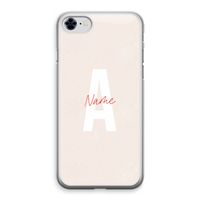 Strawberry Milkshake: iPhone 8 Transparant Hoesje