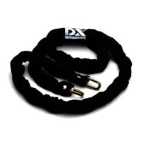 DX anti diefstalketting - gehard staal - Ø 6 mm - 900 mm - zwart