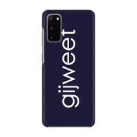 Gijweet: Volledig geprint Samsung Galaxy S20 Hoesje