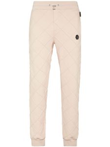 Philipp Plein pantalon de jogging à logo appliqué - Tons neutres