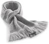 Beechfield CB470 Classic Knitted Scarf - Heather Grey - 152 x 18 cm