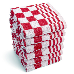 Byrklund Keukendoek Clean & Fresh Rood (6 stuks)