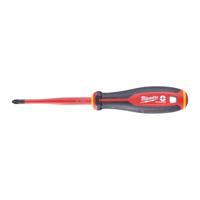 Milwaukee Tri-Lobe VDE Schroevendraaier PZ/SL2x100 - 4932478736