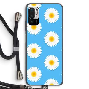 Margrietjes: Xiaomi Redmi Note 10 5G Transparant Hoesje met koord
