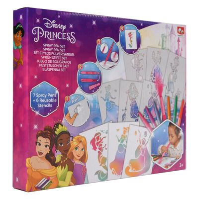 Canenco Disney prinses blaaspennen set