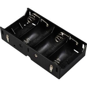 TRU COMPONENTS TC-13220484 Batterijhouder 4 D (mono) Soldeeraansluiting (l x b x h) 140 x 72 x 31 mm