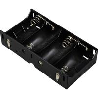TRU COMPONENTS TC-13220484 Batterijhouder 4 D (mono) Soldeeraansluiting (l x b x h) 140 x 72 x 31 mm