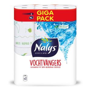 Nalys - Keukenpapier Vochtvangers - 12 rollen