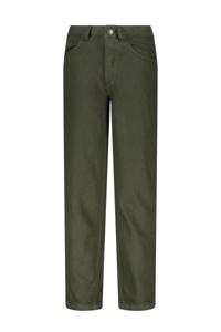 Like Flo Jongens broek twill - Army groen