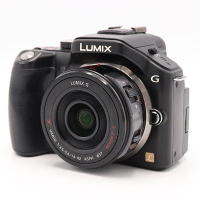 Panasonic Lumix DMC-G5 zwart + 14-42mm powerzoom occasion