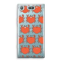 Krab: Sony Xperia XZ1 Compact Transparant Hoesje