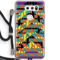 Skew Bee 2: LG V30 Transparant Hoesje met koord