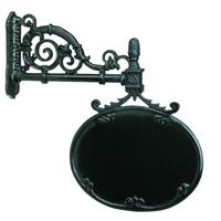 KS Verlichting UithangbordSignboard rond - antraciet - 5608