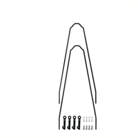 Velo Sks spatbordstangen set voor 42/47 zwart