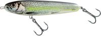 Salmo Sweeper Sinking 10cm Silver Chartreuse Shad - thumbnail
