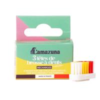 Lamazuna Set of 3 toothbrush heads soft kid 1 Stuks