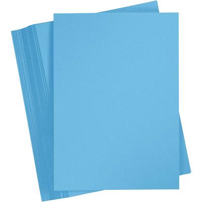 Creativ Company Gekleurd karton, a4, vel 210x297 mm, 180 gr, blauw, 100 vel/ 1 doos
