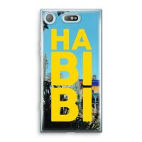 Habibi Majorelle : Sony Xperia XZ1 Compact Transparant Hoesje - thumbnail