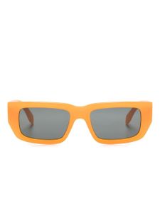 Palm Angels Eyewear lunettes de soleil rectangulaires Sutter - Orange