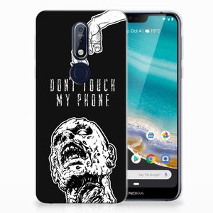 Silicone-hoesje Nokia 7.1 Zombie