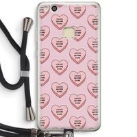Chicks before dicks: Huawei Ascend P10 Lite Transparant Hoesje met koord