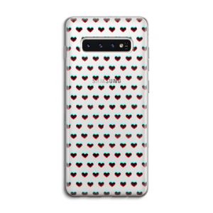 Hartjes: Samsung Galaxy S10 4G Transparant Hoesje