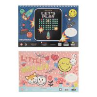 Schetsblok Smiley met Stickers