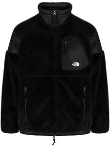 The North Face veste en polaire à logo imprimé - Noir