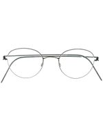 Lindberg lunettes de vue à monture ronde - Noir