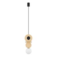 Lyora Design hanglampDrops Wood A 1-lichts hout - 11173