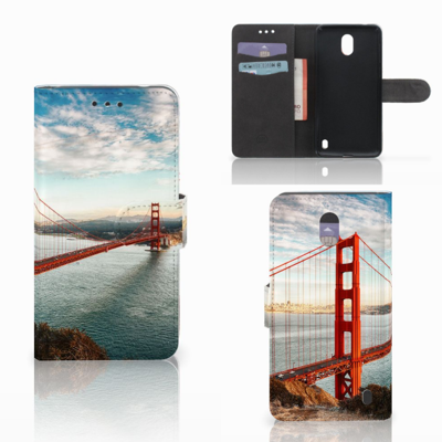 Nokia 2 | Flip Cover | Golden Gate Bridge