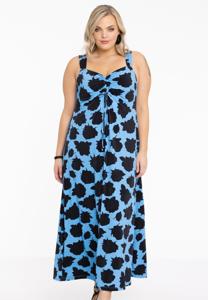 Yoek Jurk ROSA NERA | Licht Blauw | Maat 54/56