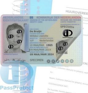 Beschermfolie Passprotect voor identiteitskaart | Passprotect