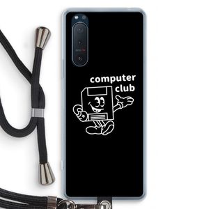 Floppyhead: Sony Xperia 5 II Transparant Hoesje met koord
