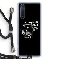 Floppyhead: Sony Xperia 5 II Transparant Hoesje met koord