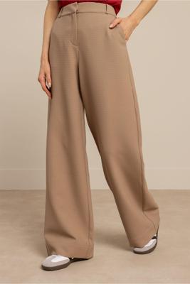 Studio Anneloes Lexie Waffle Trousers 13667 Broek 2200 Latte