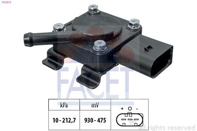 Sensor, uitlaatgasdruk 103312