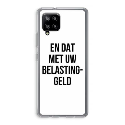 Belastinggeld: Samsung Galaxy A42 5G Transparant Hoesje