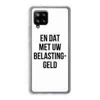 Belastinggeld: Samsung Galaxy A42 5G Transparant Hoesje