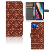 Motorola Moto G 5G Plus | Telefoon Hoesje | Batik Brown