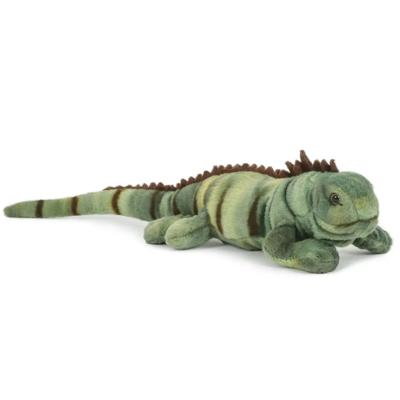 Semo Leguaan Knuffel - groen - pluche - hagedis knuffeldier - 36 cm