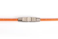 Digitus RJ45-koppeling Netwerk Adapter CAT 6a (losse kabel CAT 7), CAT 6A, CAT 6 [1x LSA - 1x LSA] Zilver - thumbnail