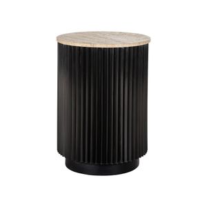 Richmond Bijzettafel 'Hampton' Travertin, 45.5cm