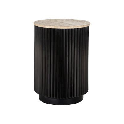 Richmond Bijzettafel 'Hampton' Travertin, 45.5cm