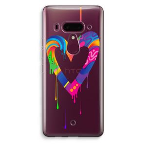 Melts My Heart: HTC U12+ Transparant Hoesje