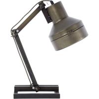 Brilliant Hardwork 99037/46 Bureaulamp LED E27 28 W Zwart, RVS